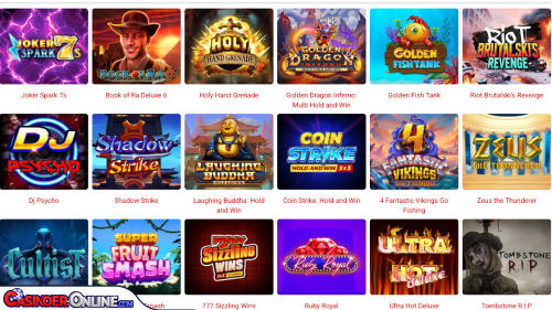 55Bet Casino Spilleautomater