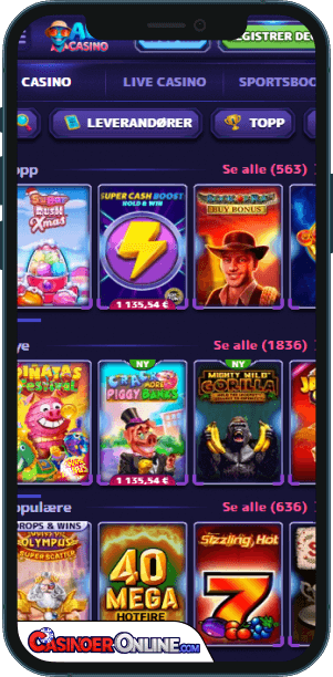 Alf Casino Mobilapp