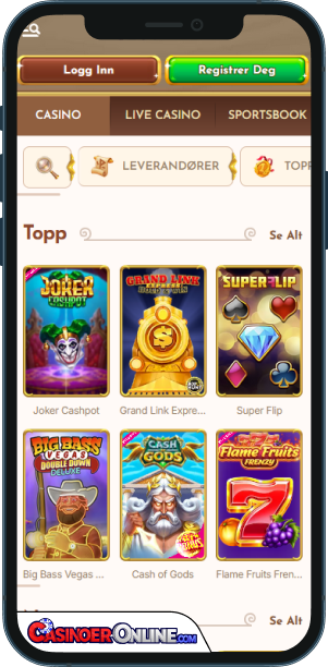 BetHall Casino Mobilapp