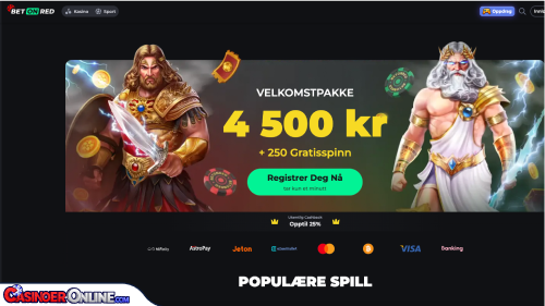 BetOnRed casino Kort anmeldelse