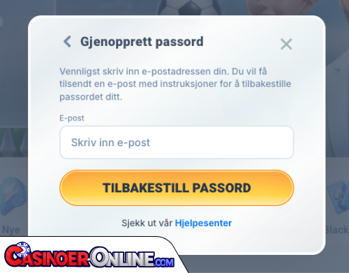 Beteum Casino Problemer med innlogging