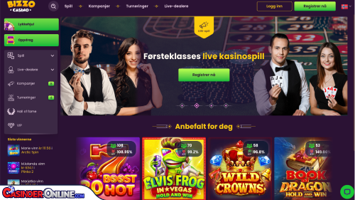 Bizzo casino Kort anmeldelse