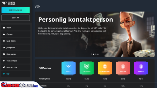 Buran Casino Vip-programmet