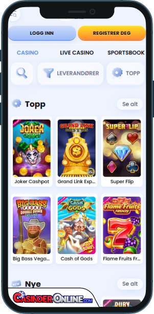 CasinoLab Casino Mobilapp