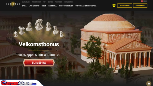 Casinoly casino Kort anmeldelse