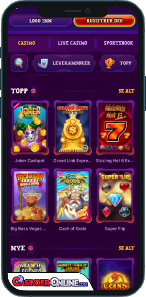 DuoSpin Casino Mobilapp