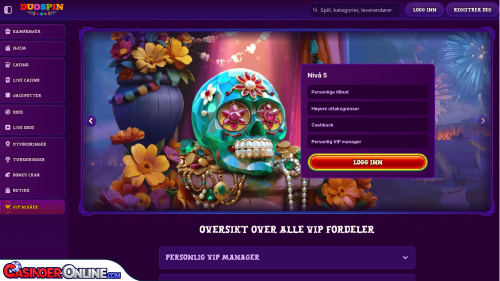 DuoSpin Casino Vip-programmet