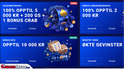 Frumzi Casino Bonuser