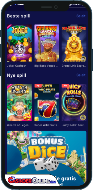 Frumzi Casino Mobilapp