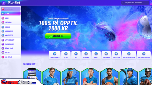 FunBet casino Kort anmeldelse