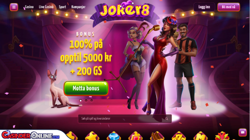 Joker8 casino Kort anmeldelse