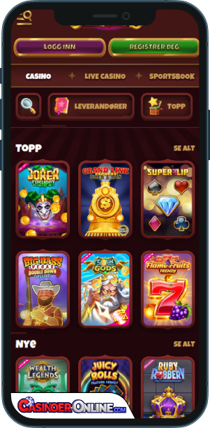 Magius Casino Mobilapp