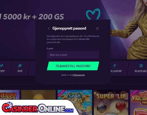 NaoBet Casino Problemer med innlogging