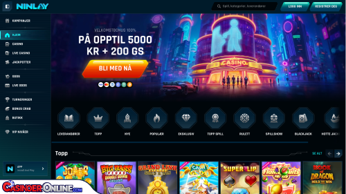 Ninlay casino Kort anmeldelse