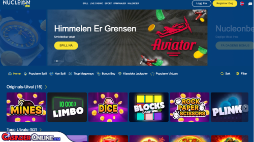 NucleonBet casino Kort anmeldelse