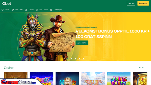 Qbet casino Kort anmeldelse