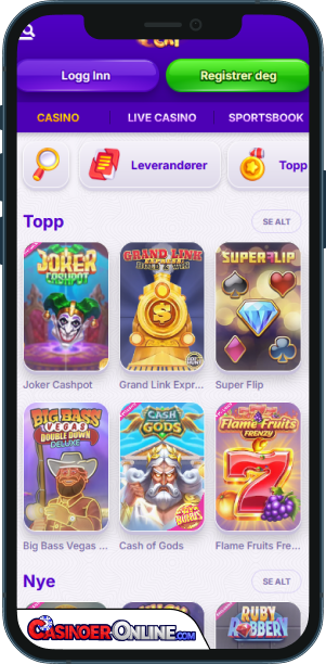 Robocat Casino Mobilapp