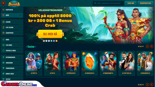 Spinaga casino Kort anmeldelse