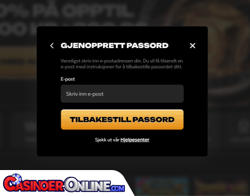 Spinsy Casino Problemer med innlogging