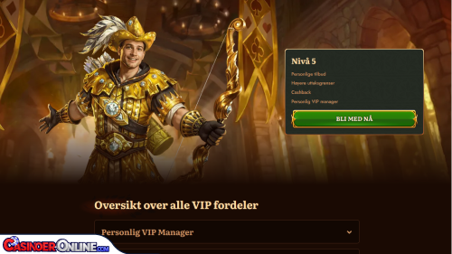 Wild Robin Casino Vip-programmet