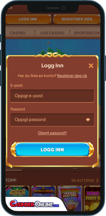 CleoBetra Casino Logg på