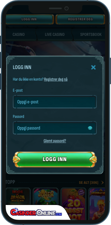 LaraBet Casino Logg på