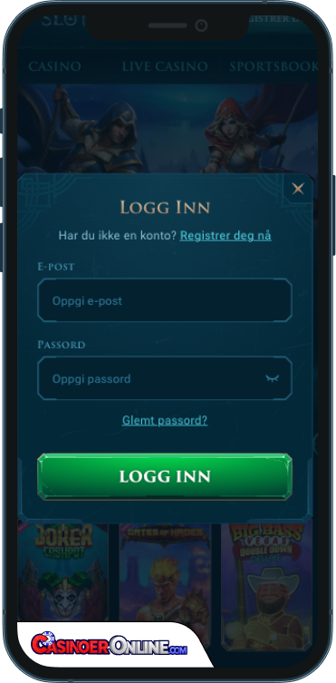 Slotuna Casino Logg på