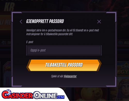 WinRolla Casino Problemer med innlogging