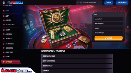 WinRolla Casino Vip-programmet