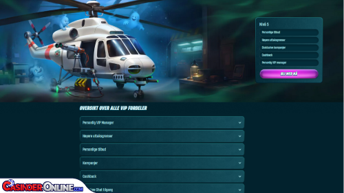 Caspero Casino Vip-programmet