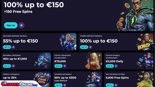 HighFly Bet Casino Bonuser