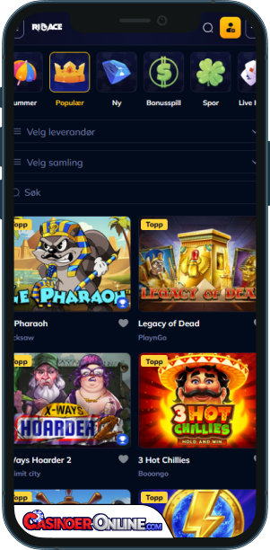 RioAce Casino Mobilapp
