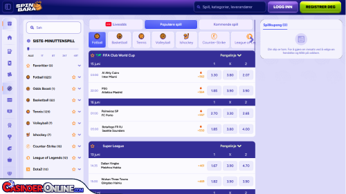 Spinbara Casino Sports