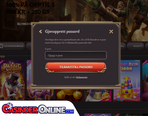 ViciBet Casino Problemer med innlogging