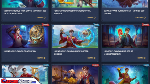 BetWarts Casino Bonuser
