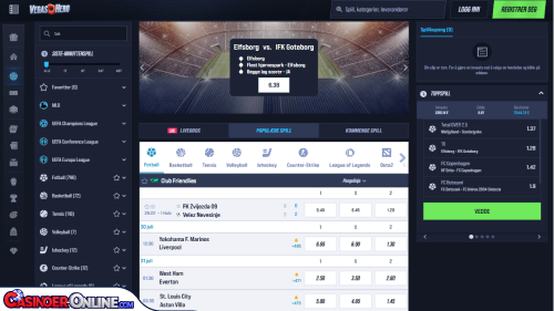 VegasHero Casino Sports