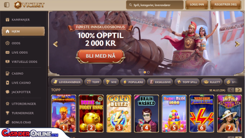 Vicibet casino Kort anmeldelse