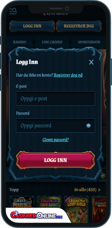 FamBet Casino Logg på