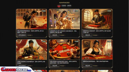 Casina Casino Bonuser