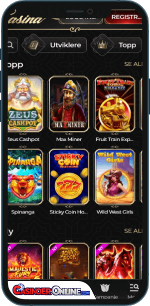 Casina Casino Mobilapp