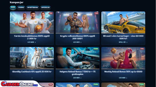 Millioner Casino Bonuser