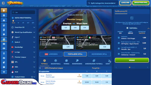 Pandido Casino Sports
