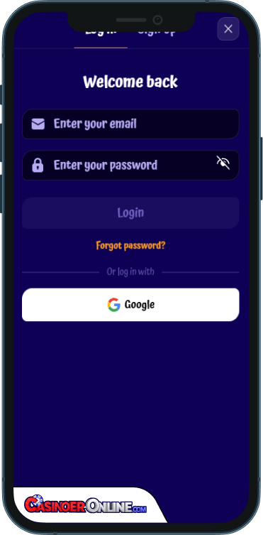 SpinGranny Casino Logg på