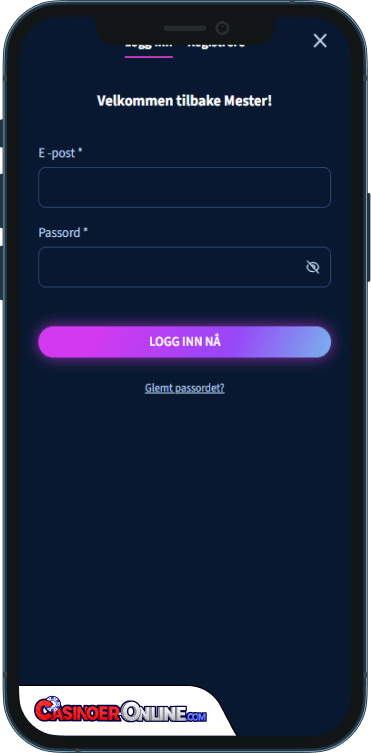 Lunarspins Casino Logg på