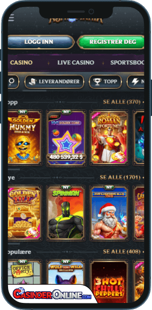 AstroMania Casino Mobilapp