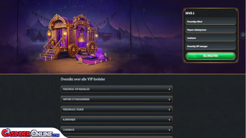 AstroMania Casino Vip-programmet