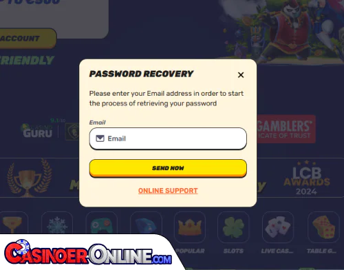 GambleZen Casino Problemer med innlogging