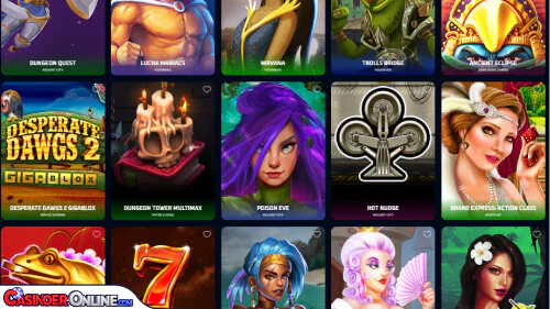 Spinwinera Casino Spilleautomater