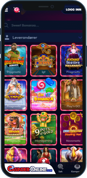 Gambiva Casino Mobilapp