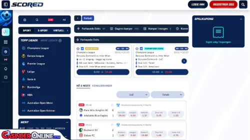 Scored Casino Sports